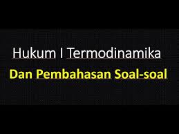 Isotermal atau isotermik artinya suhu tetap. Materi Hukum I Termodinamika Dan Pembahasan Soal Soal Youtube