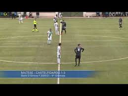 Marcadores de los partidos de serie d, girone f y clasificación 2020/2021. Serie D Girone F 6 Giornata Video Matese Castelfidardo 1 3 Zonacalciofaidate