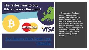 You can buy bitcoin with a credit card, you can buy bitcoin with a debit card, buy bitcoin with bank transfer and more. The Exchange Coinbase Permits Users To Buy For Cryptocurrency Like Bitcoin Instantly Once A Credit Or Charge Account Credit Buy Bitcoin Cryptocurrency Bitcoin