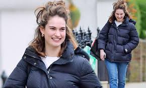 Lily… lily james has finally taken part in her first television appearance following the news surrounding her and dominic west.after pulling out of a… Lily James Looks Cheery As She Strolls Along In Casual Clothes In North London Daily Mail Online