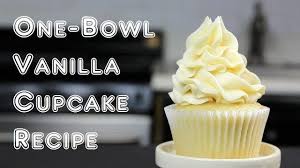 Vanilla Cupcake Recipe With Oil Easy One Bowl Recipe Recipe Cupcake Recipes Easy Cupcake Recipes Vanilla Cupcake Recipe