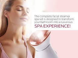 Amazon.com: Colorfarm Kit de vaporizador facial para el cuidado de la piel:  vaporizador facial para el hogar, spa, limpieza profunda, desobstruye los  poros con 6 herramientas para el cuidado de la piel,