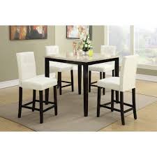 Ronald 5 Piece Counter Height Dining Set Counter Height Table Sets Counter Height Dining Sets White Dining Table Set