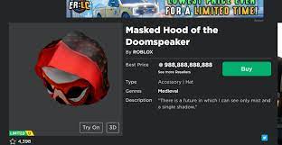 What\'s the most expensive item on roblox 2021. Is This The Most Expensive Item In Roblox Fandom