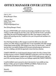 Use our easy tips and cover letter examples to get started. Office Manager Cover Letter Pdf July 2021