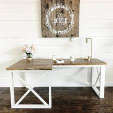 L Shaped Double X Desk Handmade Haven For a similar design in reverse orientation, see house plan 21951dr. l shaped double x desk handmade haven