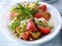 Tomaten Brot Salat Rezept Lecker Tomaten Brot Salat Salat Rezepte