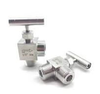 Amazon.com: 304 Stainless steel male to female thread needle valve 1/8"  1/4" 3/8" 1/2" right angle type globe valve(1/8",G_MALE FEMALE THREAD) : ...