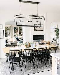Black wood dining room chairs. Loving The Combination Of These Dark Chairs With A Light Table Top Contrast Interiordes Windsor Chair Windsor Chair Dining Room Modern Windsor Chair