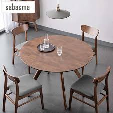 Regálate el placer de tener todo en uno. Mesa De Comedor Pequeno Apartamento Redondo De Madera Solida Nordicos Mesa De Comedor Y Silla Combinacion Moderno Simple De La Mesa Redonda 4 Persona Mesa Aliexpress