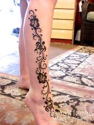 Henna Gallery Legs Kona Henna Studio Hawaii Leg Tattoos Thigh Tattoo Jagua Tattoo