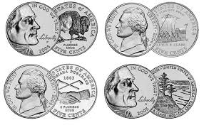Us Nickel Coin Jefferson Nickels Westward Journey Series
