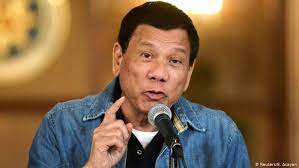 President rodrigo duterte discussed matters with the ambassador of kuwait to the philippines musaed saleh ahmad althwaikh at the presidential guest house in davao city on april 23, 2018. Philippine S Rodrigo Duterte Urges Nations To Abandon International Criminal Court News Dw 18 03 2018