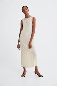 Textured Weave Dress View All Dresses Woman Zara United States Woven Dress Dresses Textured Dress