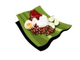 Nasi lemak is a common breakfast dish, sold early in the morning at roadside stalls in malaysia, where it is often. Kisah Nasi Lemak Haha Lucunya Gps Bestari