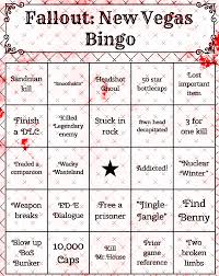 Print as many cards as you need. Fallout New Vegas Bingo Card Album On Imgur