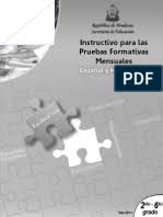 Pruebas libres obtencion titulo graduado en eso 2021. Pautas Pruebas Formativas Mensuales 2 A 6 Grado Esp Y Matem Lectura Proceso Sustraccion