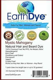 Amazon Com Ships Same Day Earthdye Chemical Free Hair And Beard Dye Deep Red Beauty