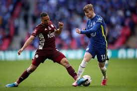 Chelsea and leicester city are battling it out for silverware at wembley stadium. B31msxrhvzwpom