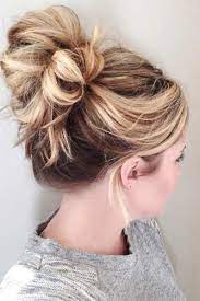 36 Cute Hairstyles For Medium Hair Casual And Prom Looks Promlook Promhair Crazy Cute Hairstyles For Medium Hair Medium Hair Styles Easy Updo Hairstyles
