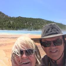 Bears spotted at Old Faithful in Yellowstone National Park