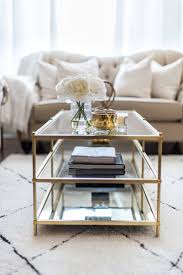 Overstock.com has been visited by 1m+ users in the past month Living Room Tour White Beige Gold Decor H A N A N