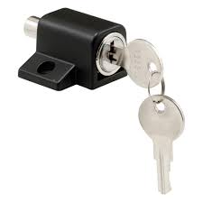 Check out our door lock selection for the very best in unique or custom, handmade pieces from our craft supplies & tools shops. Prime Line Push In Sliding Door Keyed Lock 1 In Diecast And Steel Components Black Painted Finish S 4005 The Home Depot