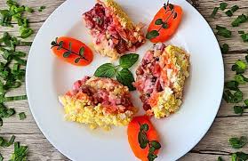 Russischer Konigssalat Rezept Rezept Rezepte Kochen Und Backen Russische Gerichte