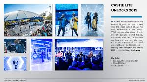 Consumers wishing to get their hands on tickets for the 2021 experience will have to wait . Castle Lite Unlocks 2019 Behance