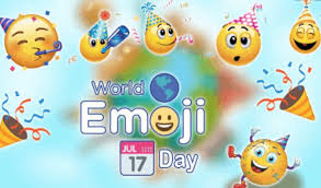 😮 time to break out the bottle with popping cork emoji 🍾, unleash the party popper emoji 🎉 and confetti ball emoji 🎊, and have a party! Happy World Emoji Day 2021 Image Pic Greeting Image Pic The Star Info