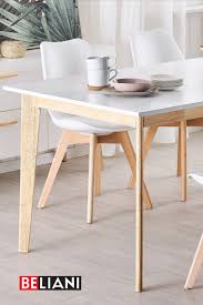 Esstisch 180 x 90 ausziehbar. Esstisch Weiss Heller Holzfarbton 140 180 X 90 Cm Ausziehbar In 2021 Esstisch Weiss Haus Deko Esstisch