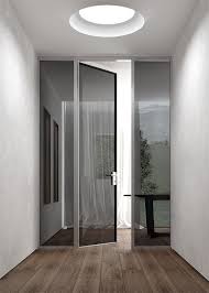 Interior Design Entry Doors Glass Partitions Modern Contemporary Minimal Interior Design Interior Architecture