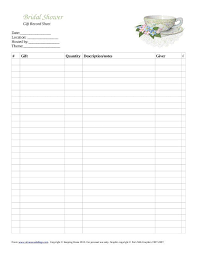 Greetings island here comes the bride printable bridal shower invitation template, free, greetingsisland.com. Free Printable Gift Record Sheet For A Bridal Tea Virtuous Weddings Wedding Shower Gift List Bridal Tea Bridal Shower Planning