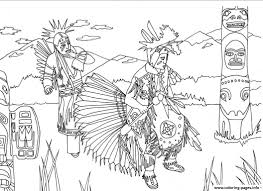 Wikipedia) there are many different native american tribes. Adult Native Americans Indians Danse Totem By Marion C Coloring Pages Printable