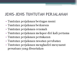 Maybe you would like to learn more about one of these? Tuntutan Perjalanan Oleh Janm Kedah Jenisjenis Tuntutan Perjalanan