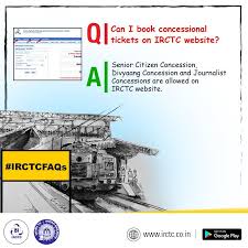 With Multiple Benefits Of Online Train Ticket Booking Passengers Can Also Book Concessional Tickets On Irct Train Ticket Booking Train Tickets Online Tickets