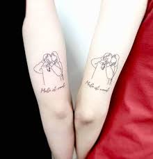 This was miley's first tattoo and she got it in memory of her pappy who died of lung cancer, and a friend who passed away from cystic fibrosis. 85 Hearty Matching Best Friend Tattoos And Meanings