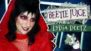There's a lot going on near her right before, so someone has the chance to hook her in without drawing too. Lydia Deetz Makeup Wig Tutorial Beetlejuice Halloween 2020 Madalyn Cline Youtube