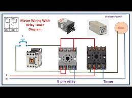What is contactors all you need to know about contractors. Timer Switch Control Start And Stop By Relay Timer Youtube