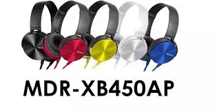 Güçlü beat response control alçak frekanslı sesleri geliştirir. Sony Mdr Xb450 Extra Bass Wired Headphone Lazada
