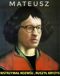 Nikt nie jest bez vat. Mateusz Wstrzymal Rozwoj Ruszyl Kryzys Morawiecki Podczas Przemowienia W Sandomierzu Publicznie Powiedzial Ze Sam W Christian Humor Funny Memes Mom Humor