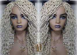 Marley White Braiding Hair