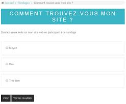 Toute l'actu politique et les sondages politiques sur bfmtv : Publier Un Sondage Sur Son Site Web