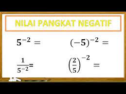 We did not find results for: Cara Menghitung Nilai Pangkat Negatif Youtube