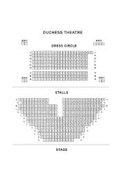 Awesome The Most Elegant Duchess Theatre Seating Plan