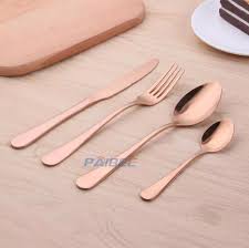 Bts extra 20% off use: China Whosale Rose Gold Cutlery Copper Flatware Set Wedding Gold Rose Gold Cutlery Set Brass Rose Gold Pvd Stainless Steel Cutlery Set China Cutlery Sets And Flatware Price