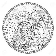 Mandala kleurplaten dieren kleurplaten kleurplaten kleurboeken mandala art kat tatoeage zwart kattenkunst vrouw kunst dieren tekenen fun365 | craft, party, wedding, classroom ideas & inspiration fun365 brings you inspired fun made easy. Hand Getrokken Mandala Met Abstracte Kat Patronen Geisoleerd Op Een Witte Achtergrond Royalty Vrije Cliparts Vectoren En Stock Illustratie Image 85774323