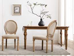 We did not find results for: Buy French Retro Dining Chairs Distressed Wood Chairs With Round Back Upholstered Linen Kitchen Chairs For Dining Room Living Room Bedroom Set Of 2 Beige Online In Germany B07qxn5rdc