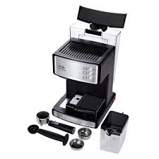 Keep reading for our full product review. Mr Coffee Ecmp1000 Cafe Barista Premium Espresso Cappuccino System Silver Semi Automatic Pump Best Espresso Machine Cafe Barista Commercial Espresso Machine