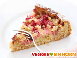 Eignet sich auch perfekt als frühstück, da der kuchen nicht sonderlich süß ist! Einfacher Veganer Rhabarberkuchen Ohne Ei